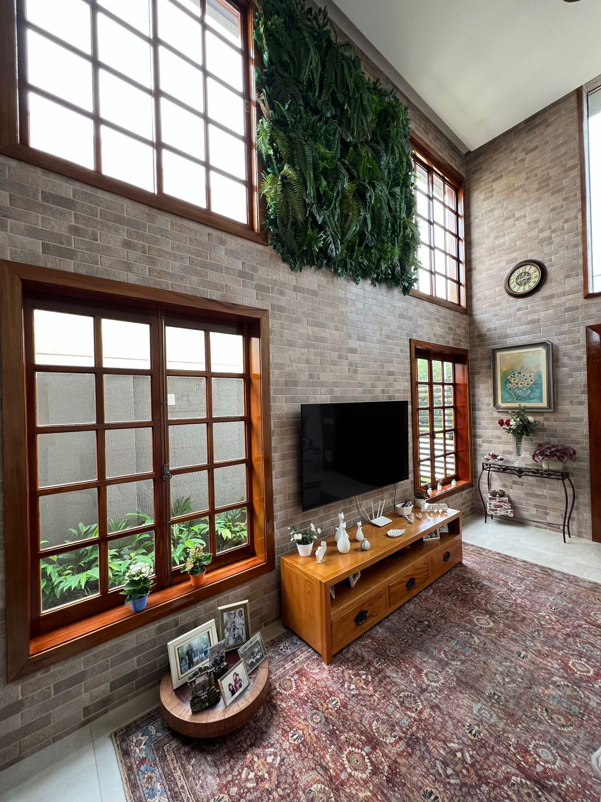 Louvered Wooden Window